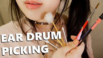 PPOMO ASMR 超爽耳骚 深层掏耳鼓膜清理 掏耳朵助眠