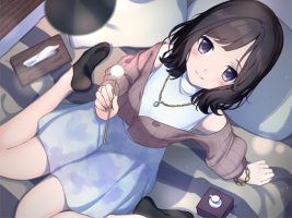 (简体中文版)【治愈女友-和娇小阴沉的年上女友度过的初夜-】
